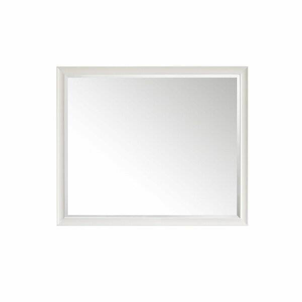 James Martin Vanities Glenbrooke 48in Mirror, Bright White 735-M48-BW